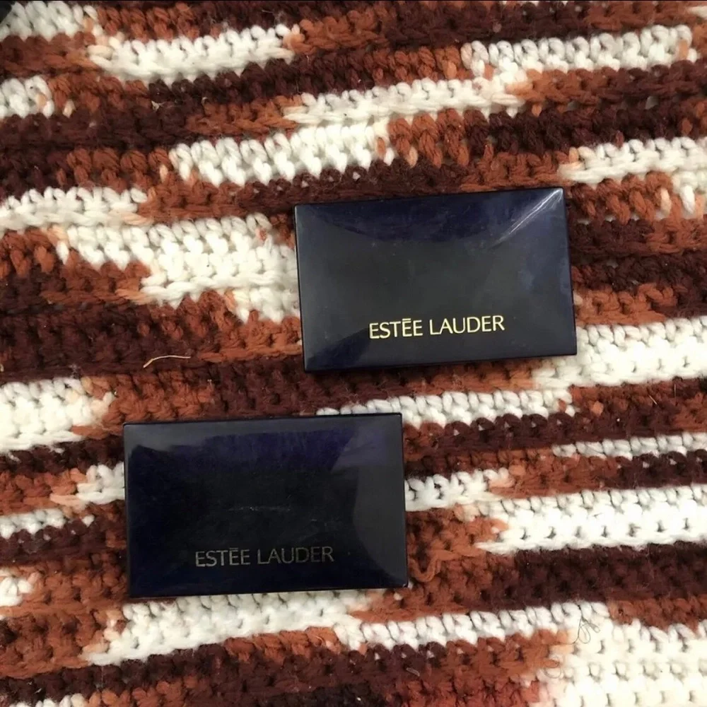 TWO Estee Lauder Color Intensity Microfine Eyeshadow Duo 12 Sand Dollar 10 Penny